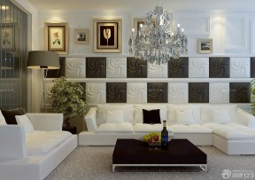 时尚创意家装客厅沙发靠背设计