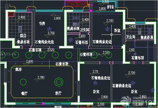 2015年2月4日（立春），經(jīng)過2個月的選擇，簽訂裝修合同。附上裝修意向圖和施工總平圖。新家裝修的號角正式吹響。