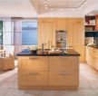 家居厨房棕黄色橱柜装修设计效果图大全