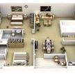 最新120平方别墅两室两厅设计图