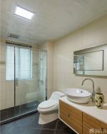 家装90平米小户型卫生间浴室装修效果图大全