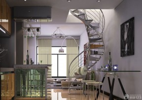 70平米房屋装修设计 复式楼梯装修效果图片