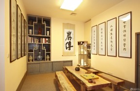 茶館裝修效果圖 新古典風(fēng)格家裝