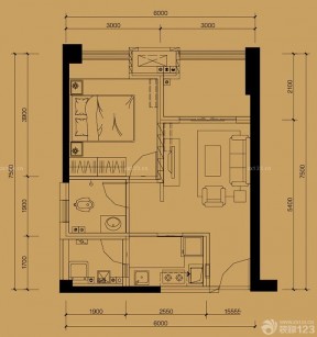 經(jīng)典80平米小戶型平面圖