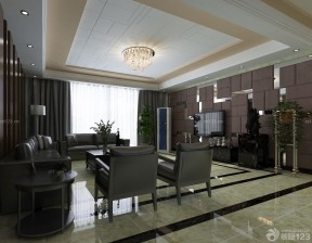 電視背景墻設(shè)計(jì)效果圖 小戶型大客廳