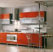 厨房不锈钢吧台装修设计效果图