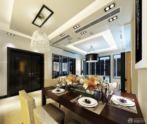 餐廳吊頂裝修效果圖 混搭風(fēng)格設(shè)計
