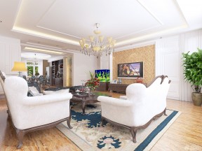 两室一厅80平米装修图 美式古典实木家具