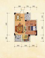 實用一室一廳一衛(wèi)60平米小戶型設(shè)計平面圖