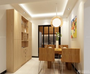 90平米房屋簡(jiǎn)單裝修效果圖 酒柜裝修效果圖片