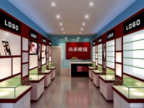 眼睛店面玻璃展柜設(shè)計(jì)圖