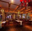 中式风格餐厅工装装修效果图