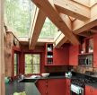 森林木屋厨房装修样板房