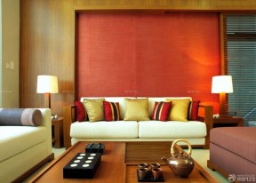 绚丽60平米2居室简易沙发背景墙设计装修样板