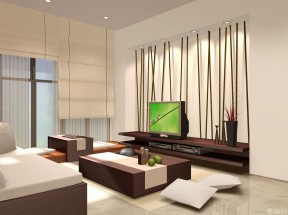客厅电视柜效果图 电视背景墙造型设计