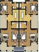 150平方別墅家裝戶型圖