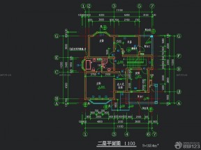 150平方米別墅戶型圖設(shè)計(jì)圖紙