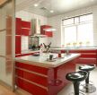 80平小户型厨房吧台装修设计效果图
