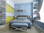 温馨风格80~90平方小户型卧室装修效果图