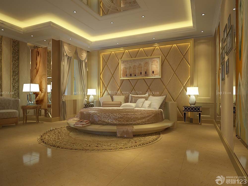 150平方米房子欧式奢华卧室装修效果图片