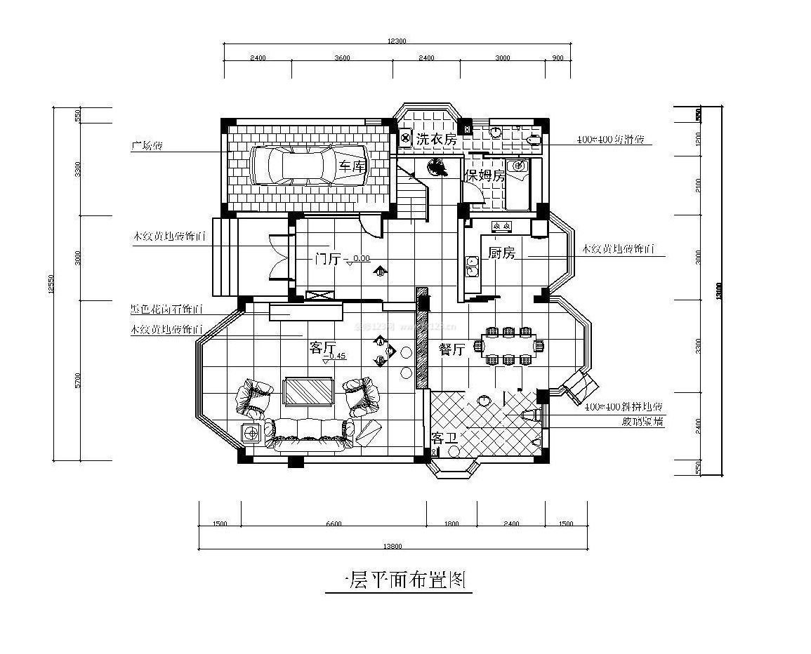 最新獨棟小別墅室內(nèi)設(shè)計平面圖