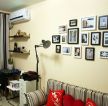 70平小户型客厅照片墙装修效果图片