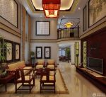 新中式风格150平方复式楼家居装修设计效果图