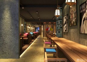 咖啡店裝修 loft風(fēng)格裝修效果圖