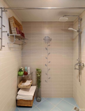 70平米房最省钱的装修 淋浴喷头图片