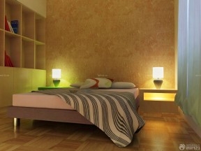 暖色调70平米房最省钱的装修卧室装修图片