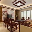 中式风格70平米小三房客厅如何装修 