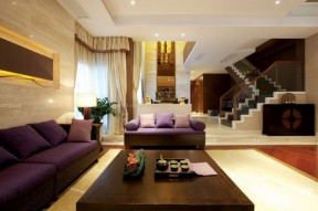 后现代风格家具客厅沙发颜色搭配