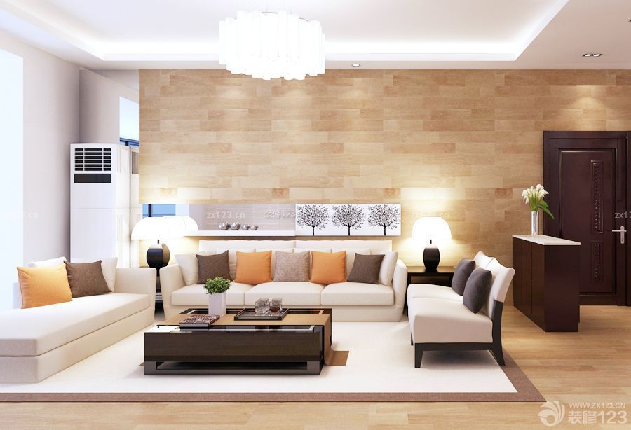 105平米房屋组合沙发装修设计图