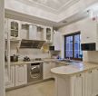 最新70平米小户型厨房白色整体橱柜装修效果图片