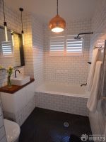 90平米房屋家庭卫生间装修案例