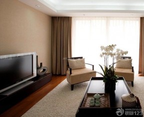 90平米裝修實景圖 簡單客廳裝修