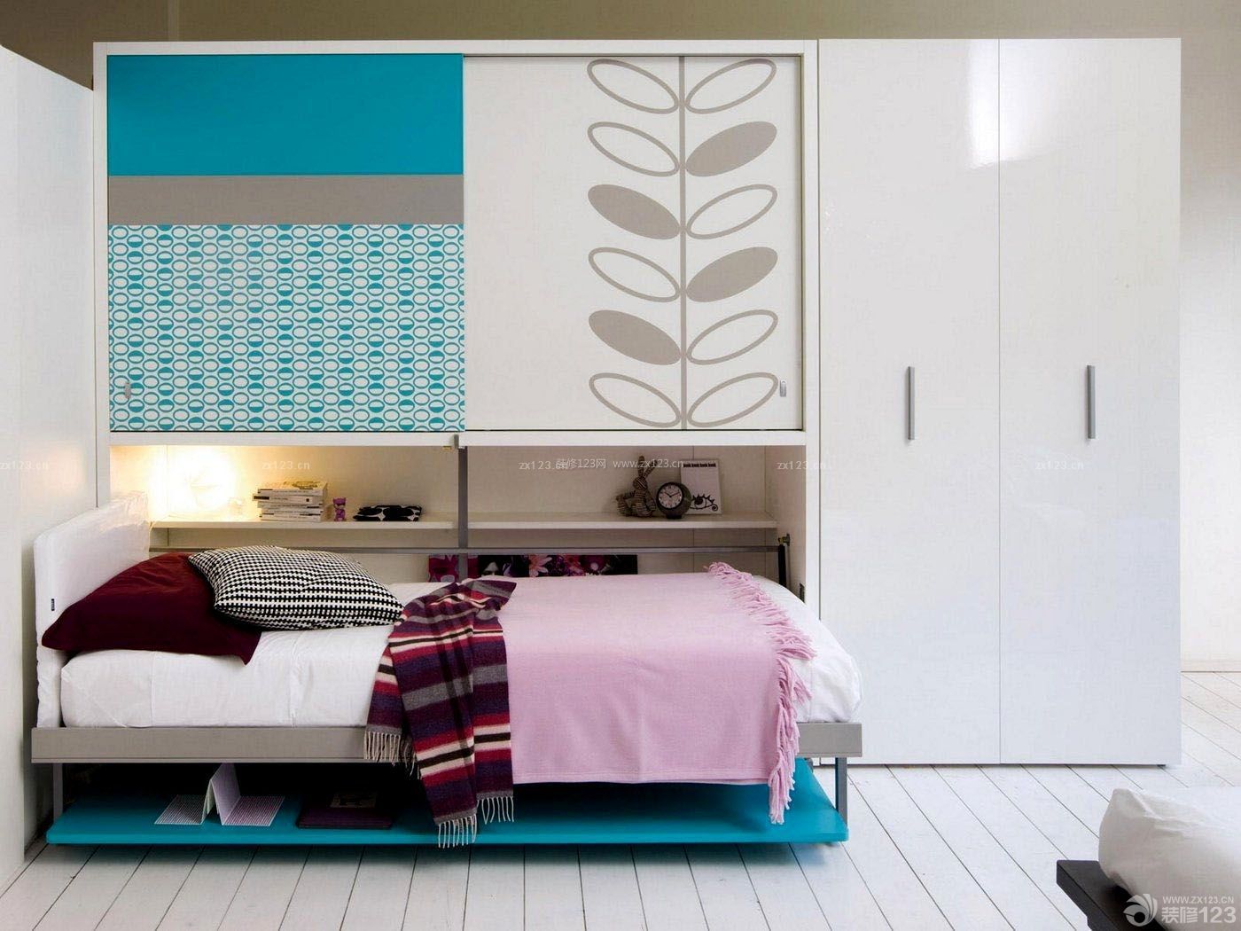 90平方房屋小户型卧室节省空间装修效果图