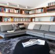 90平米房子客厅兼书房装修设计效果图