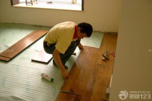 仿古木地板安装方法