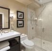 90平米三室两厅卫生间浴室装修图