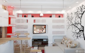 60平米小户型客厅设计 电视背景墙设计