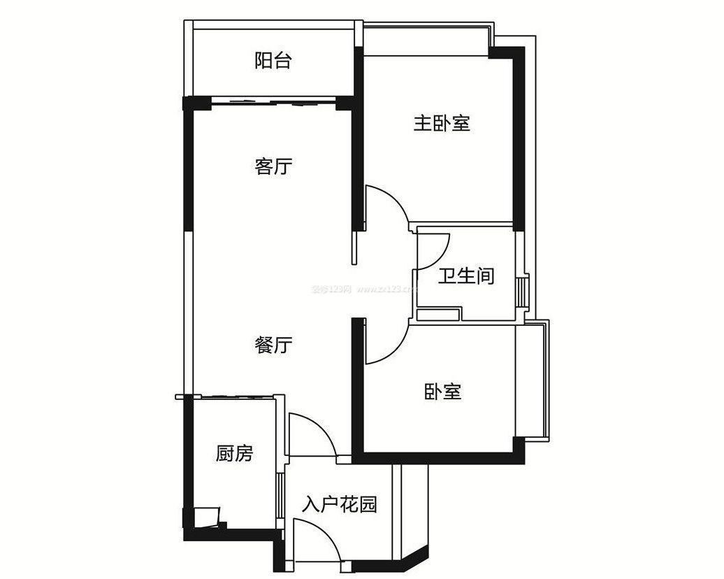 90平米農(nóng)村別墅戶型圖大全