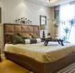 80平美式沙发床卧室两室一厅装修图
