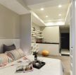 简约风格小户型房屋客厅卧室一体装修效果图