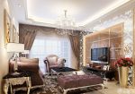 欧式70平米房子客厅组合沙发装修图片
