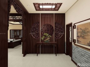房子中式裝修效果圖 室內(nèi)玄關(guān)設計