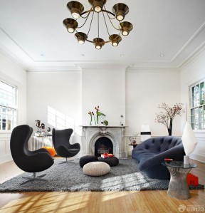 家装60平米小户型简易异型沙发装修效果图片欣赏