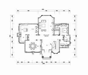 90平米農村別墅戶型圖設計