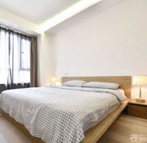 90平方房子现代简约卧室简单装修效果图-每日推荐