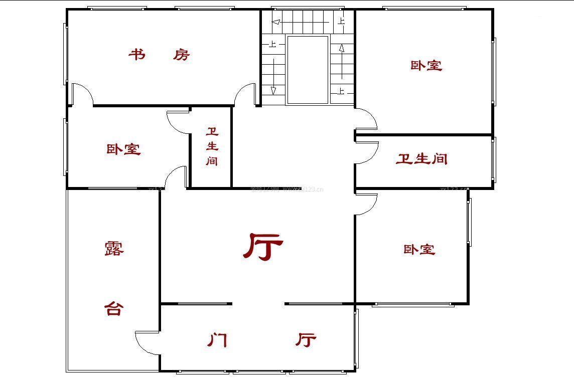 2023經(jīng)典復(fù)式80平方米別墅戶型圖